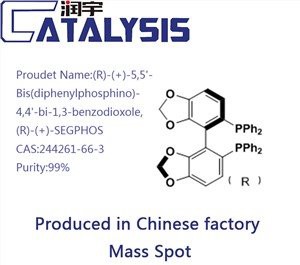 (R)-( plus )-5,5'-Bis(diphenylphosphino)-4,4'-bi-1,3-benzodioxole